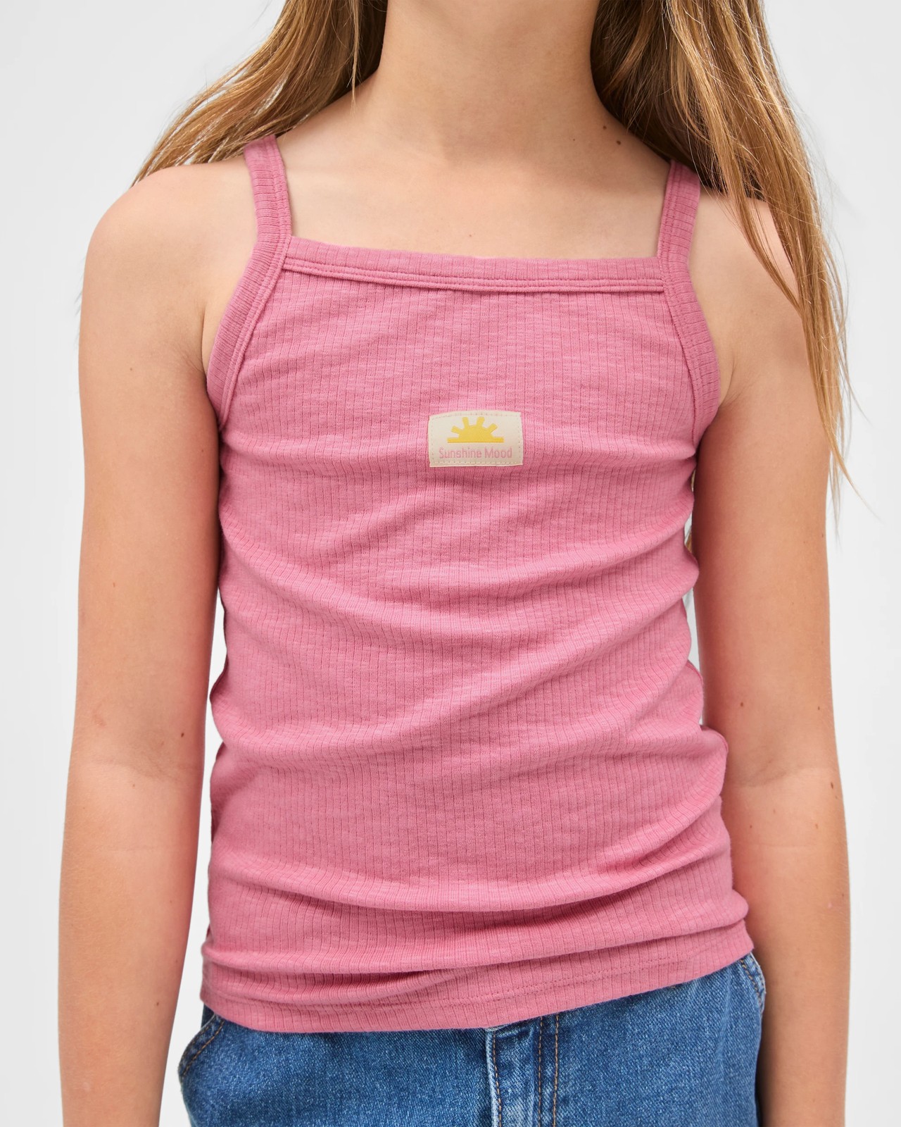 Essential Slub Rib Singlet - Pink 3 of 6
