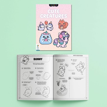 Kaleidoscope Draw Kawaii Ultimate Kit - Book