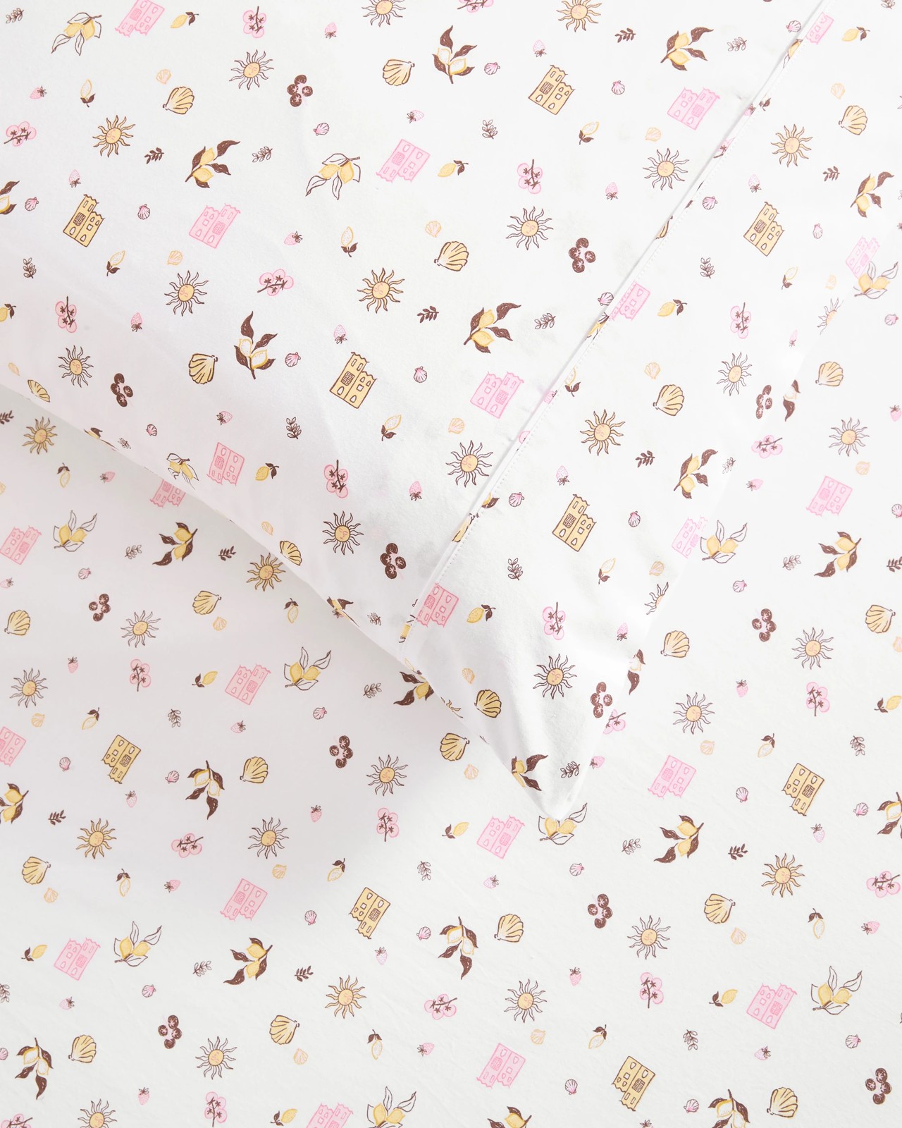 Casa Printed Australian Cotton Mix & Match Fitted Sheet 2 of 3