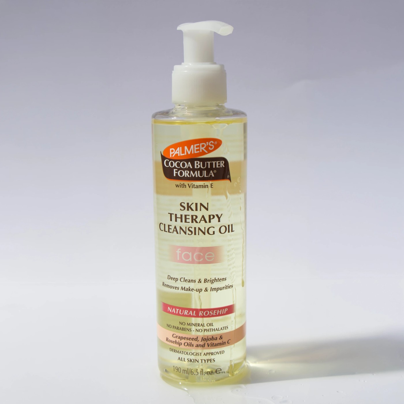 Palmer's Cocoa Butter Formula Skin Therapy Facial Cleansing Oil - Grapeseed, Jojoba and Rosehip Oils and Vitamin C and E 3 of 4