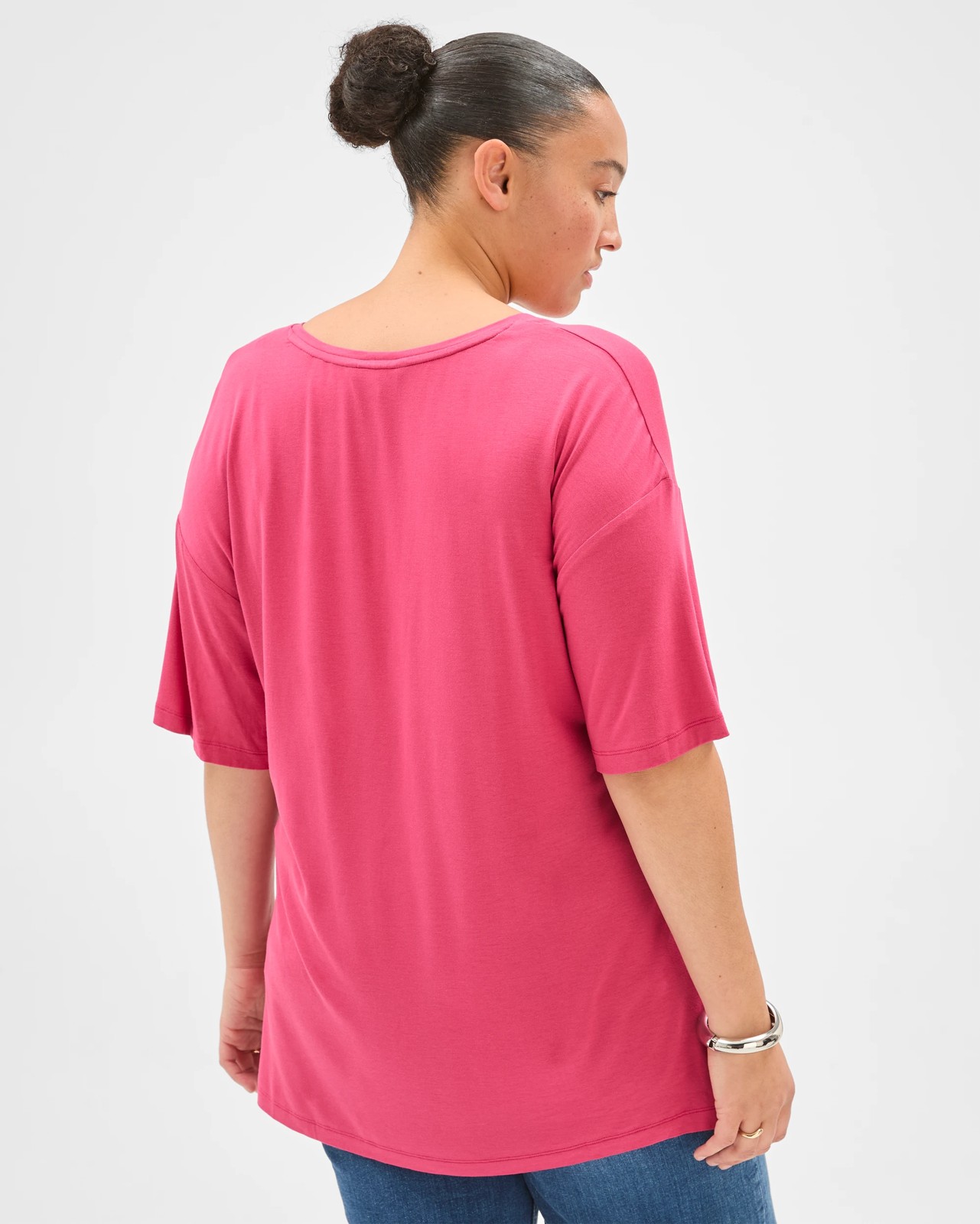 Plus Size V-Neck T-Shirt 6 of 6