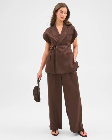 Petites Tailored Vest