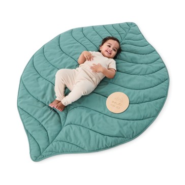Anko Quilted Leaf Play and Floor Mat - Green