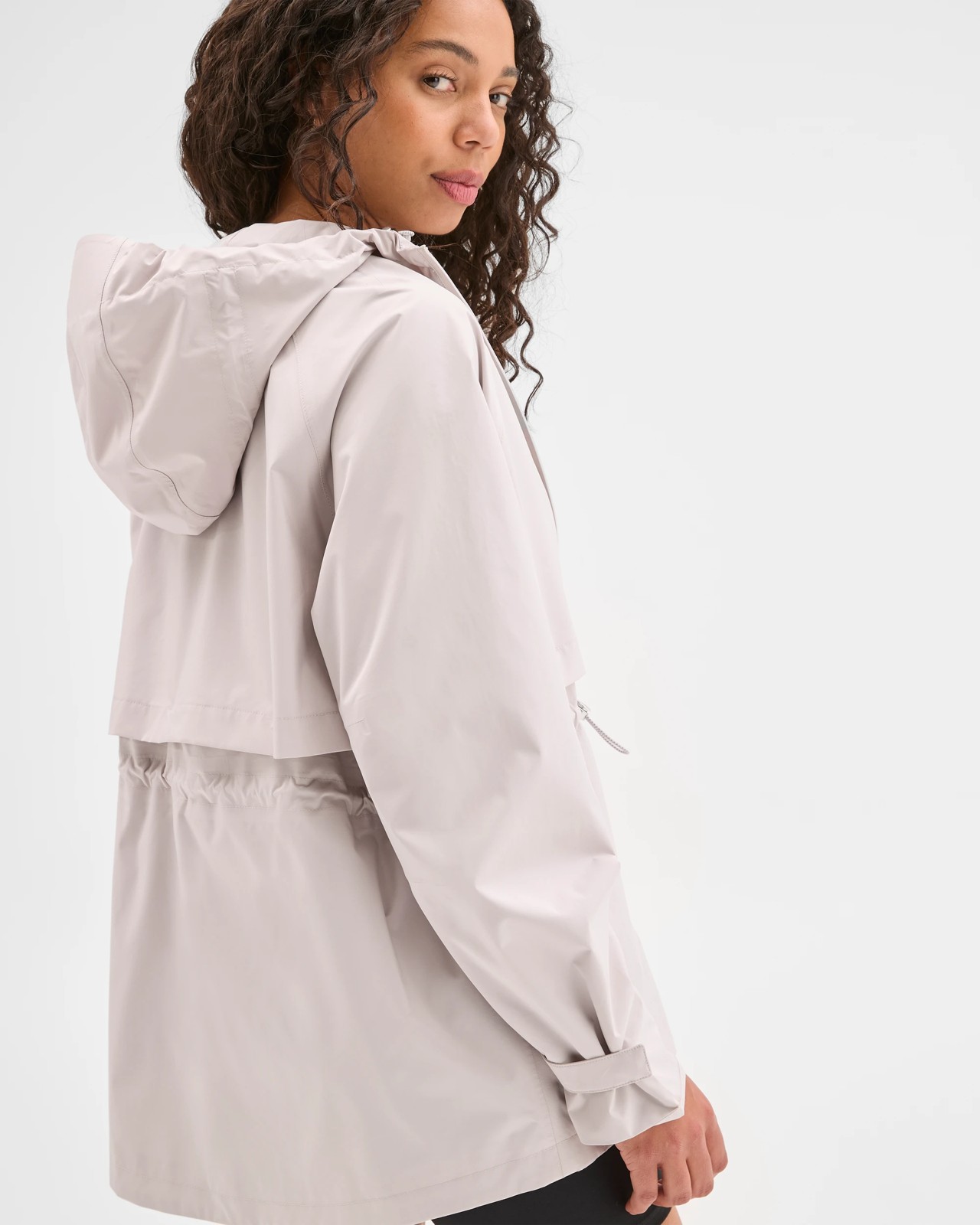 Waterproof Longline Jacket - Mist 5 of 6
