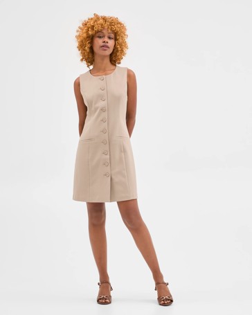 Petites Mini Suiting Dress