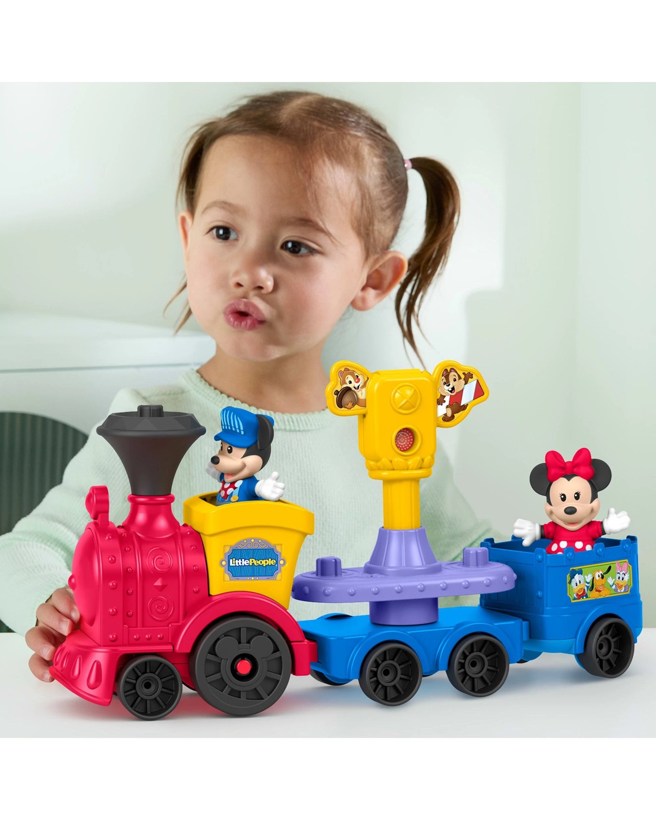 Fisher-Price Little People Disney Jr Mickey & Minnie Musical Train 5 of 5