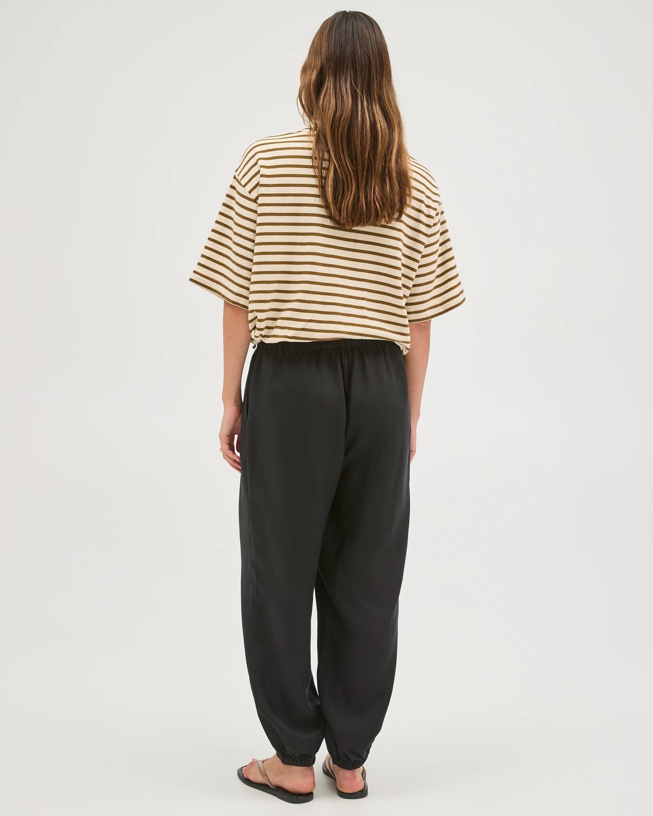 Relaxed Fit Jogger Pants  - Black 6 of 6