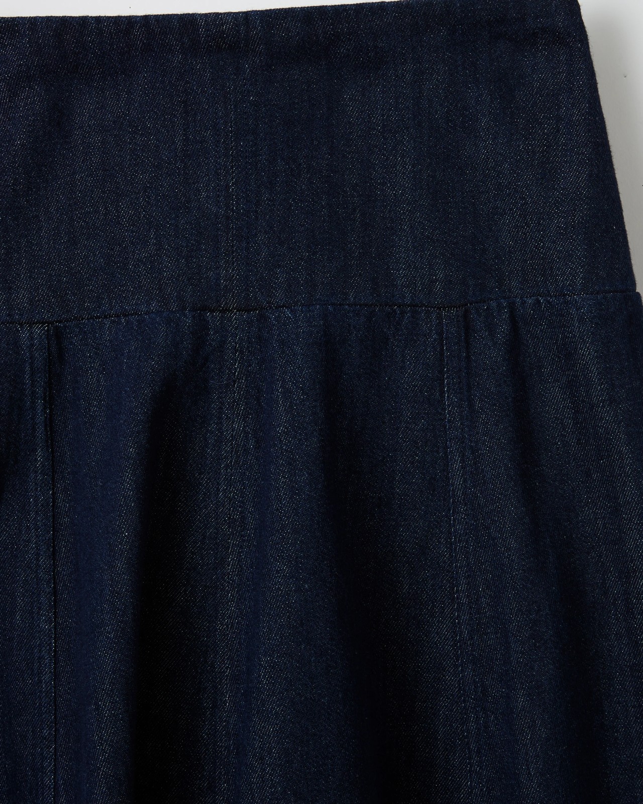 Petites Drop Waist Denim Maxi Skirt 2 of 2