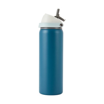 940ml Navy Dual Function Drink Bottle - Anko