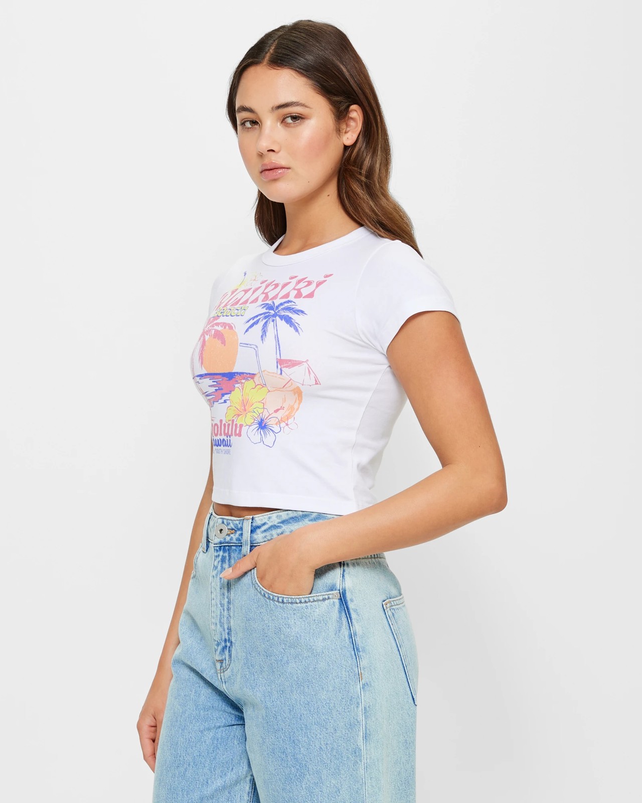 Printed Baby Crop T-Shirt - Lily Loves 3 of 5