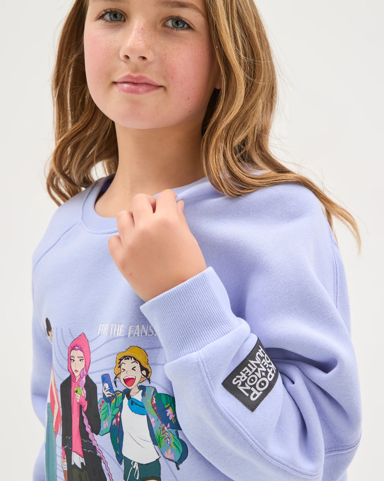 Licensed KPop Demon Hunters Australian Cotton Blend Fleece Jumper 3 of 5
