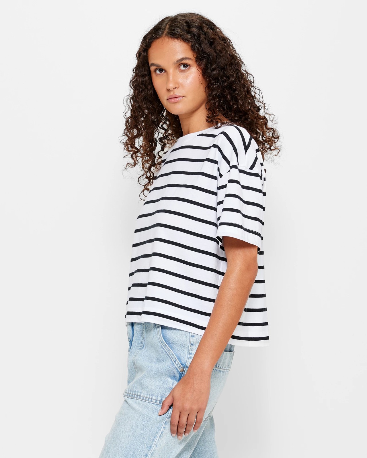 Black White Striped Shirt : Target