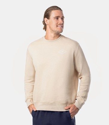 Piping Hot Long Sleeve Diamond Crew Top
