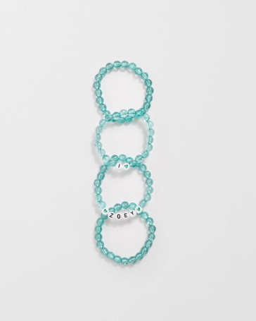 KPop Demon Hunters 4 Pack Stretch Bracelets