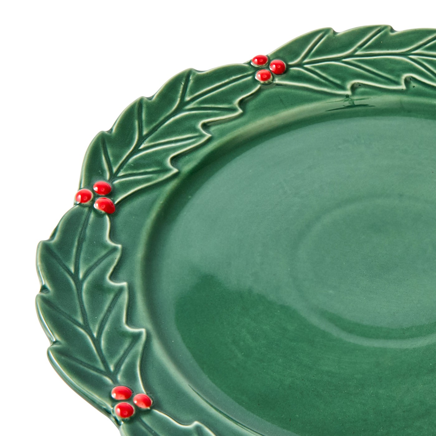 Anko 4 Piece Holly Edge Plates 3 of 4