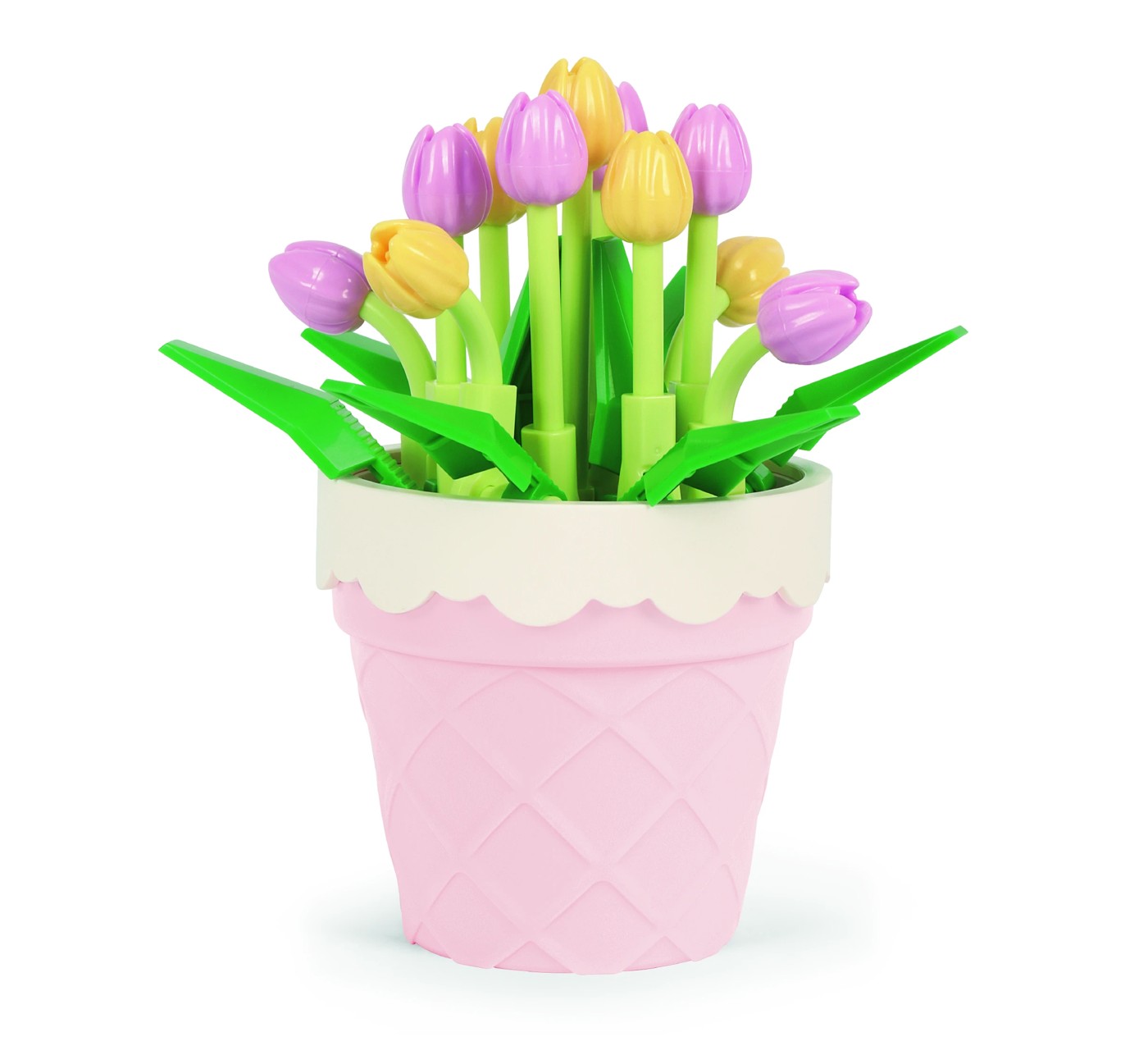 Mini Blocks Flower Series: Flower Pot - Assorted 4 of 4