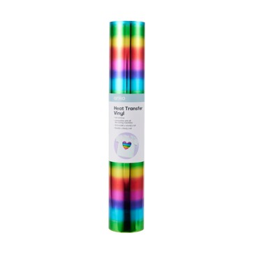 Heat Transfer Vinyl, Foil Rainbow - Anko