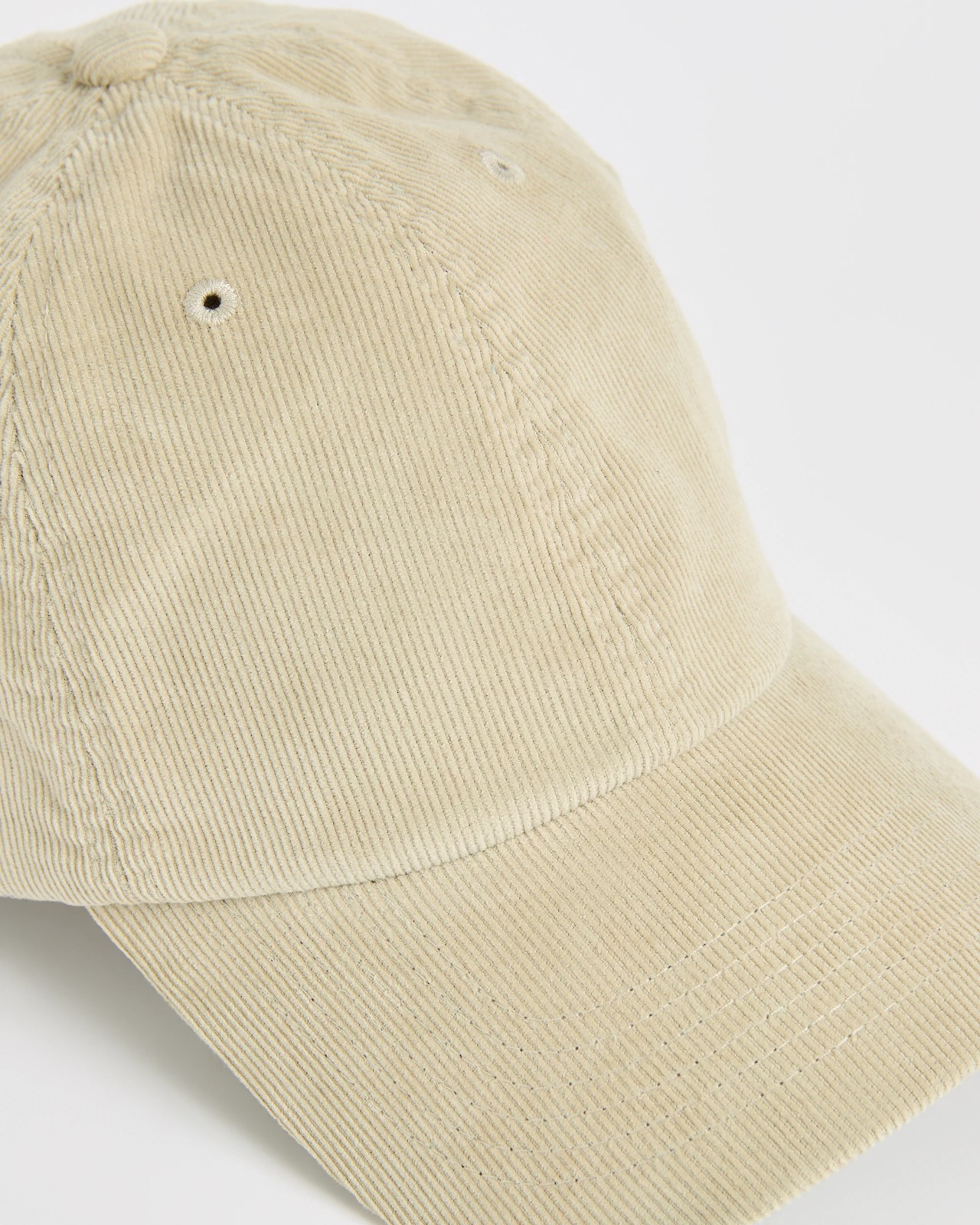 Fine Cord Cap - Stone 2 of 3