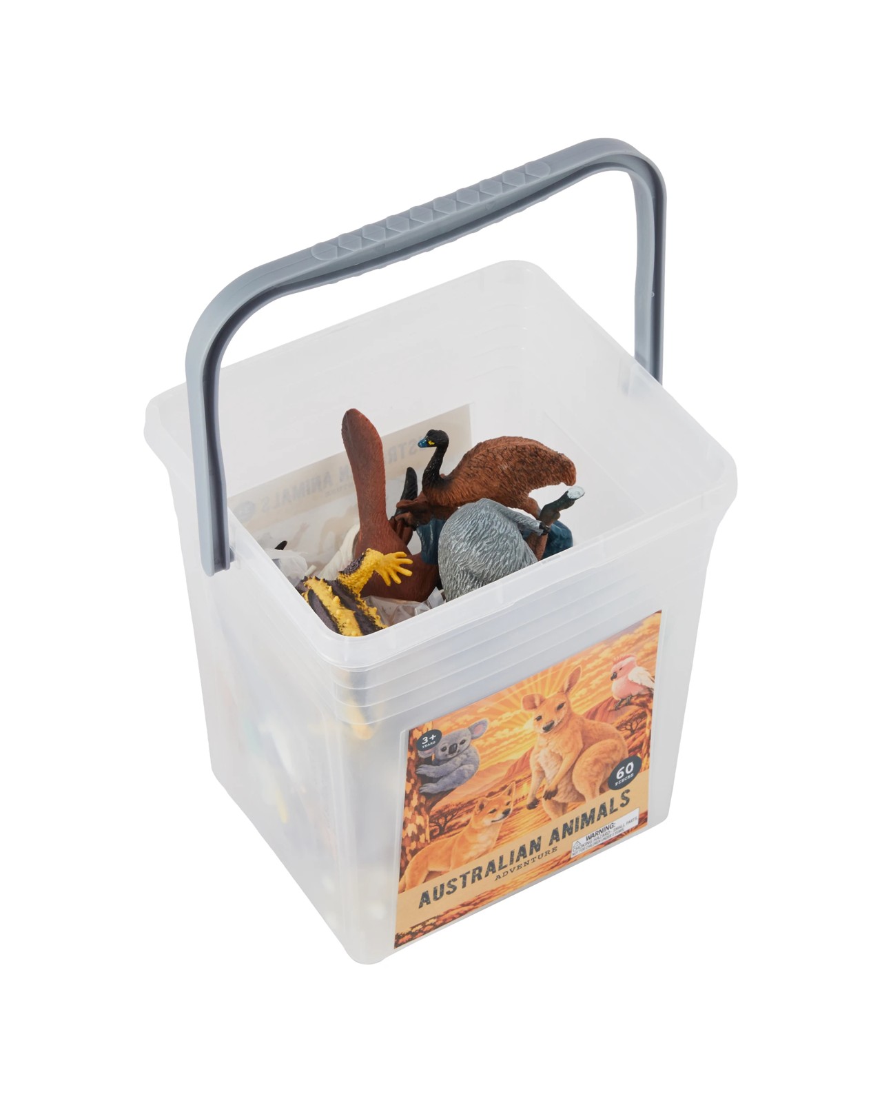 Australian Animal Bucket 60 Piece Playset - Anko 2 of 5