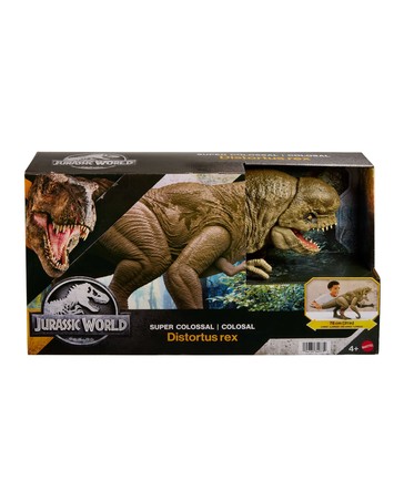 Jurassic World Rebirth Super Colossal Distortus Rex Dinosaur Figure