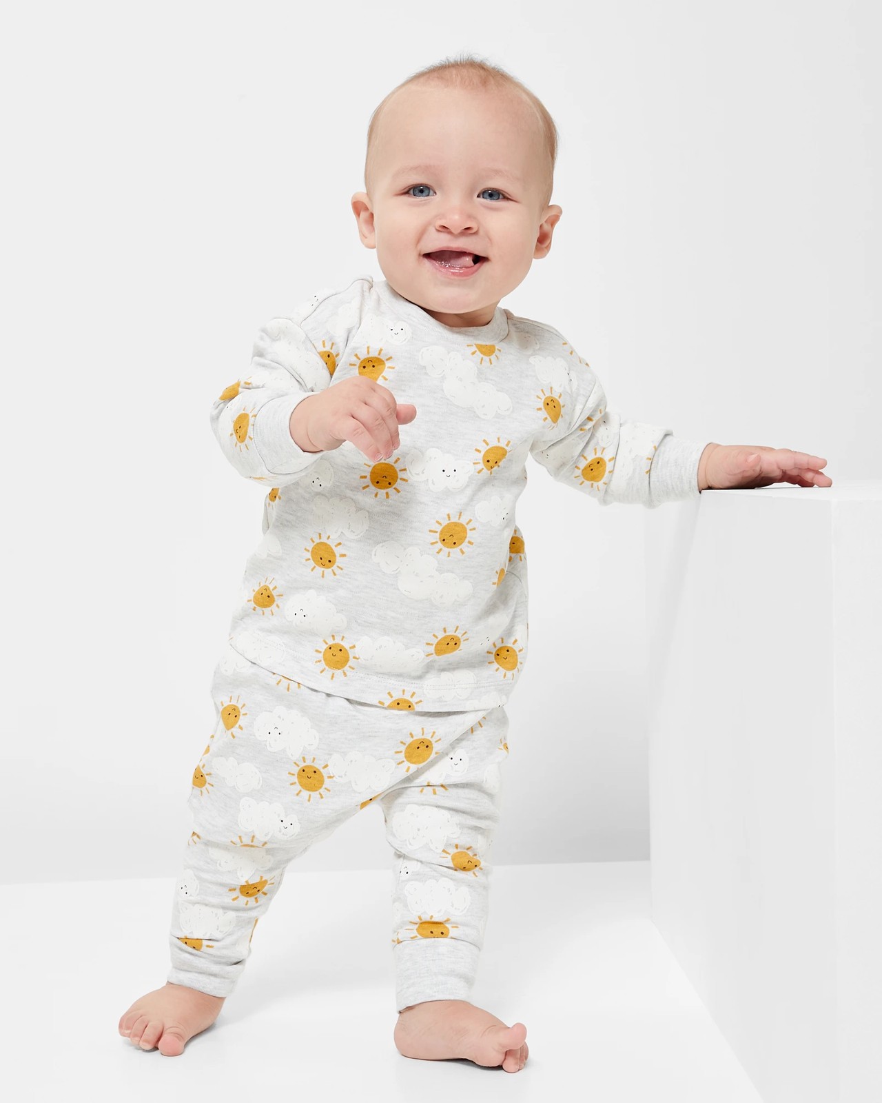 Organic Cotton Baby Pyjama Set Target Australia