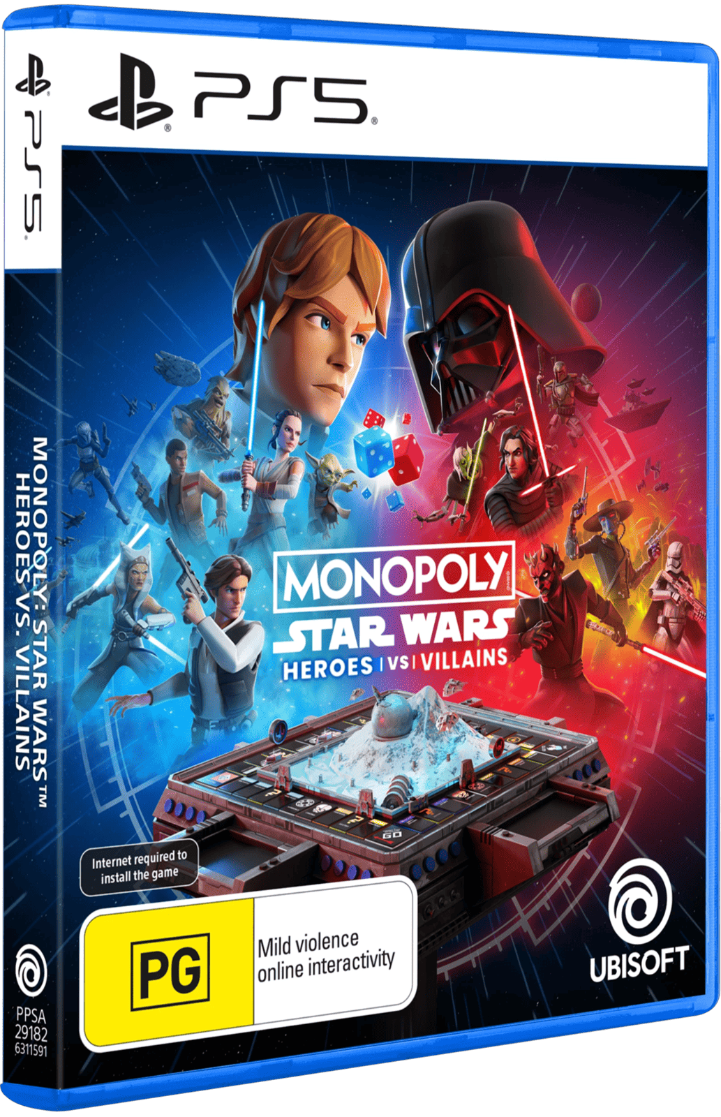 Monopoly: Star Wars Heroes vs. Villains - PlayStation 5 2 of 6