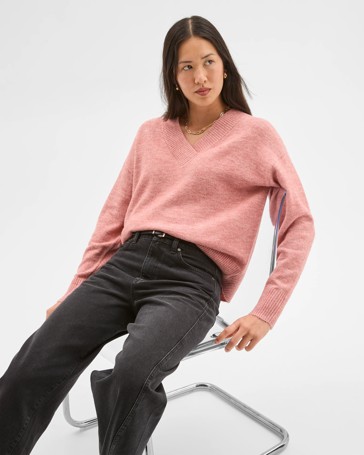 Lightweight Lofty V-Neck Sweater