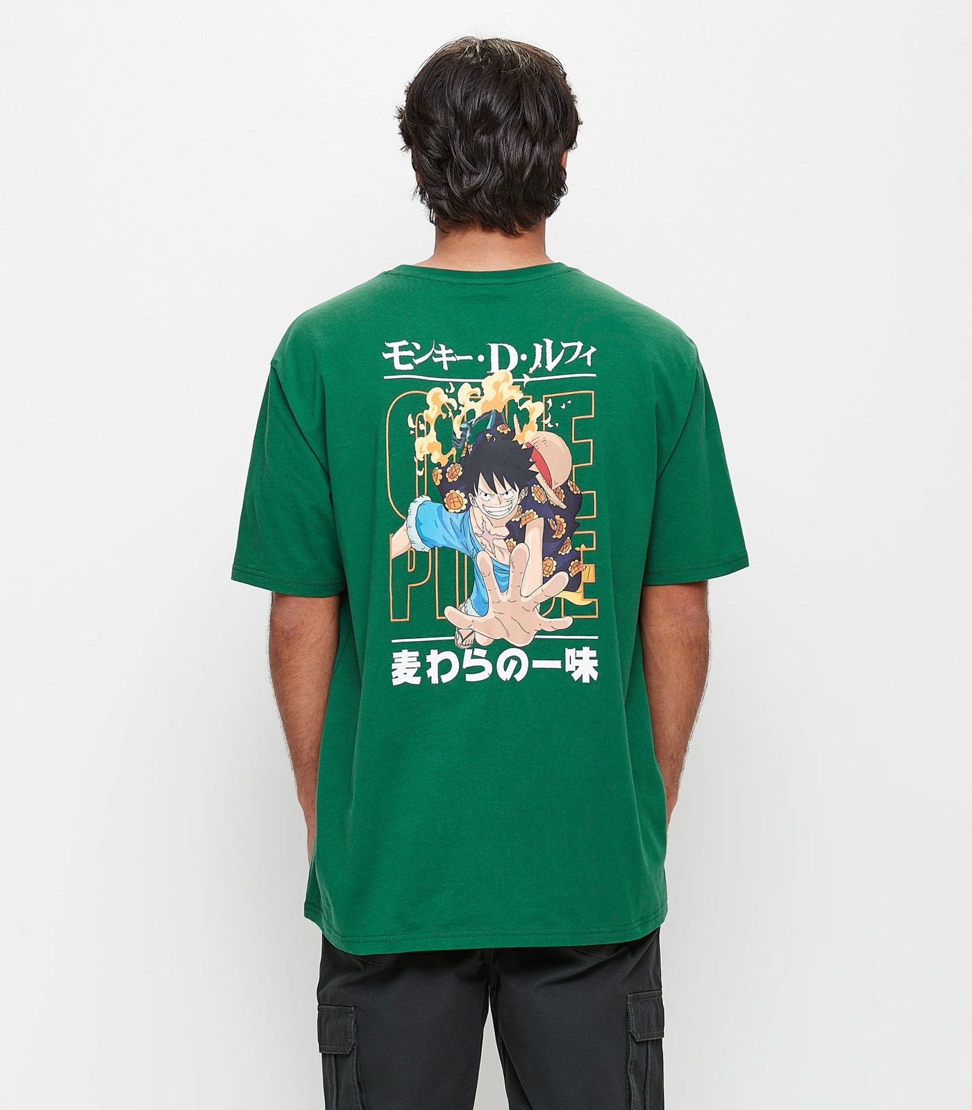 Commons One Piece Luffy Print T-Shirt 4 of 6