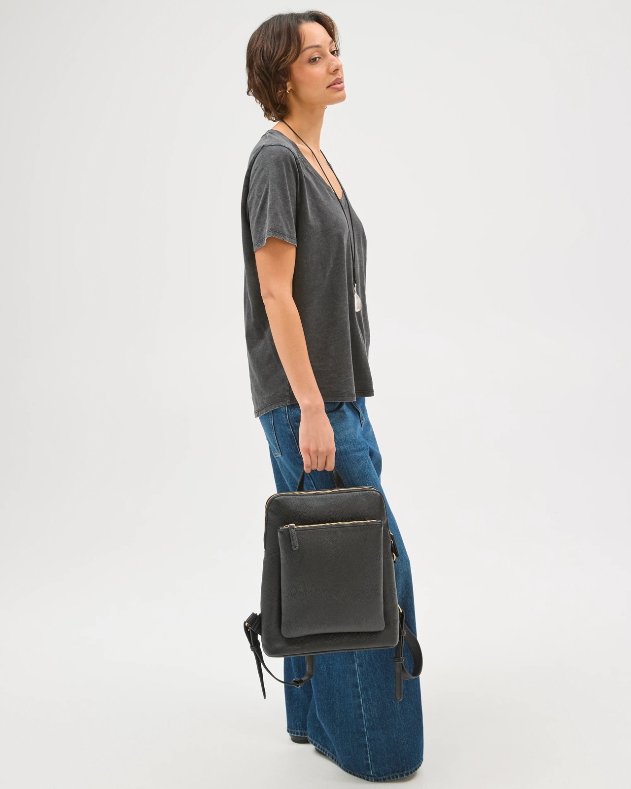 Pebble Backpack - Black 3 of 4