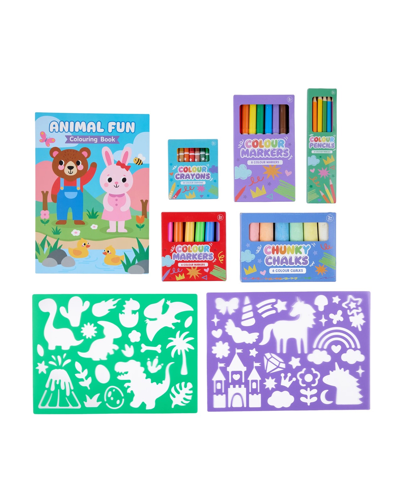 Anko 48 Piece Colouring Activity Case 2 of 3