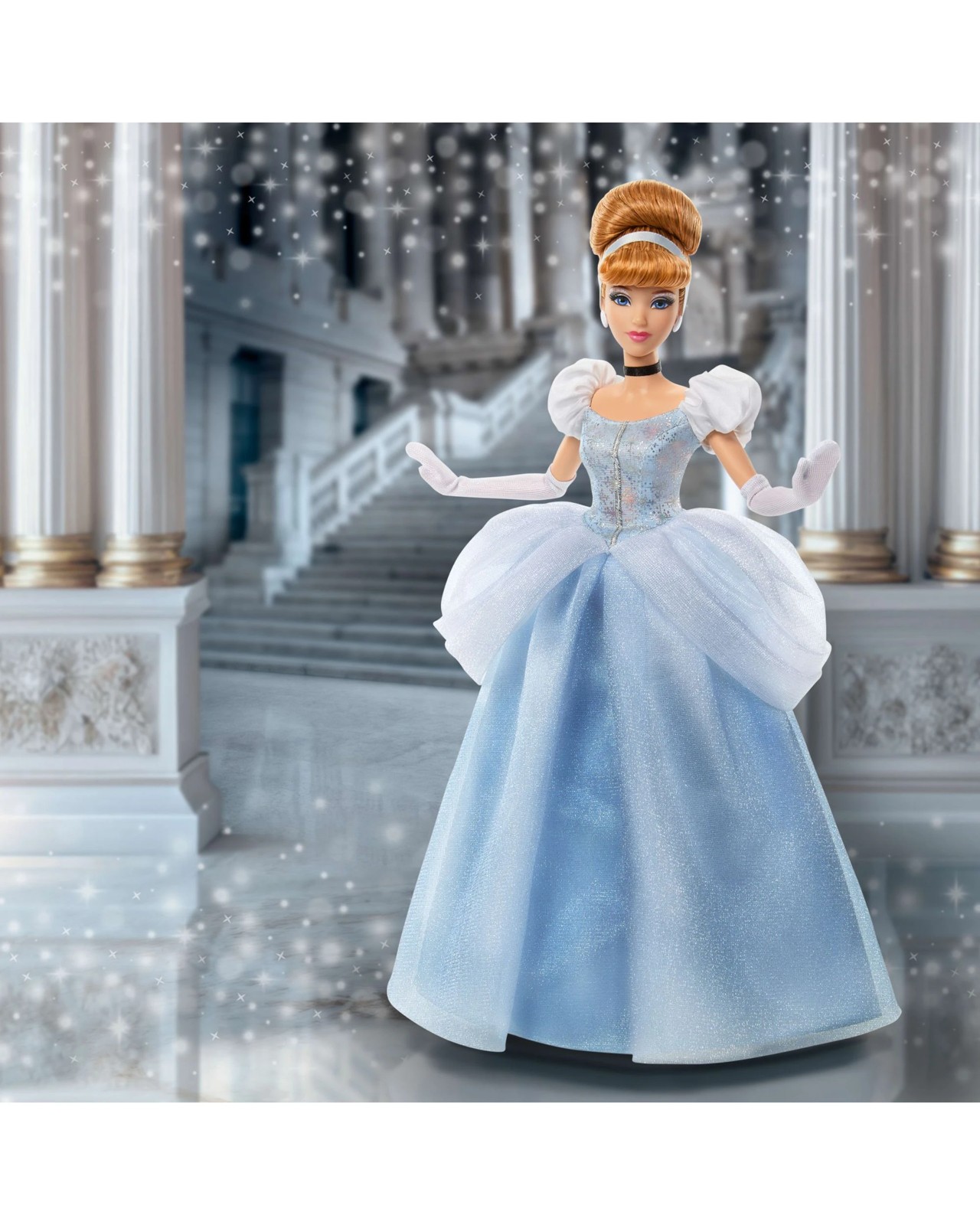 Disney Princess Sparkling Princess Series Cinderella Fashion Doll 6 of 6