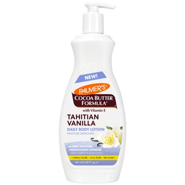 Palmer's Tahitian Vanilla Daily Body Lotion 591ml - Tahitian Vanilla, Shea Butter and Cocoa Butter