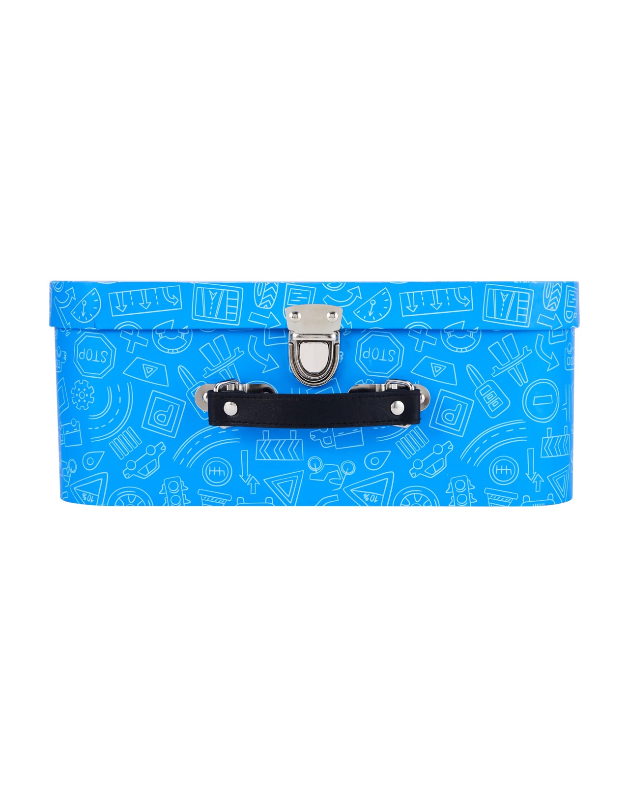 Anko 12 Piece Wooden Play Suitcase Vehicles Set 4 of 5