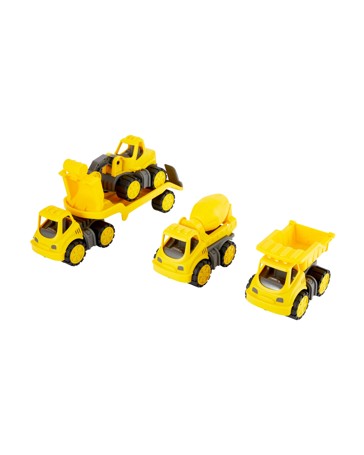 4 Pack Construction Vehicles