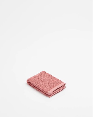 Australian Cotton Ribbed Face Washer - Piper