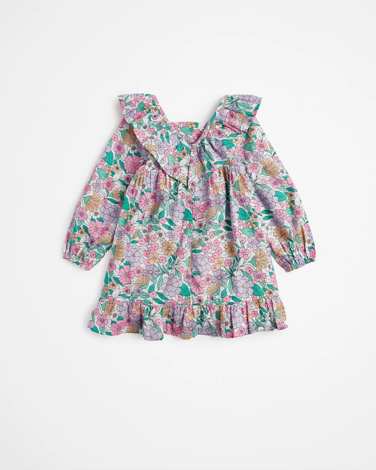 Floral Frill Dress 3 of 3