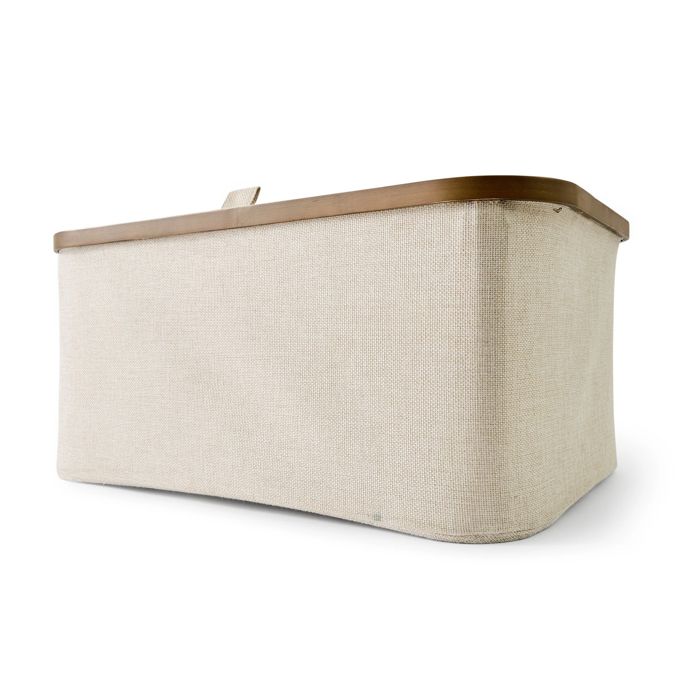 Anko Linen Look Walnut Look Rectangle Box 2 of 5