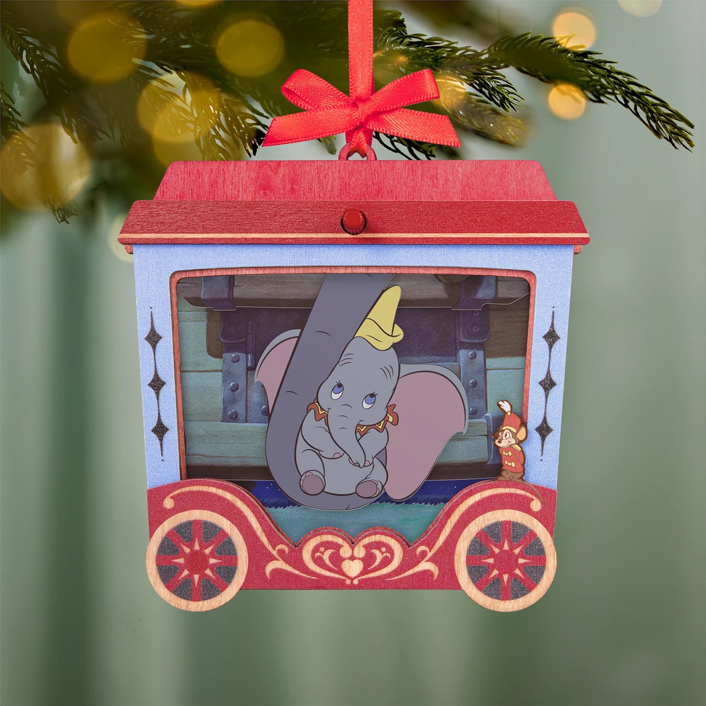 Hallmark Keepsake Mrs. Jumbo's Joy Disney Dumbo 85th Anniversary Christmas Tree Ornament 2 of 6