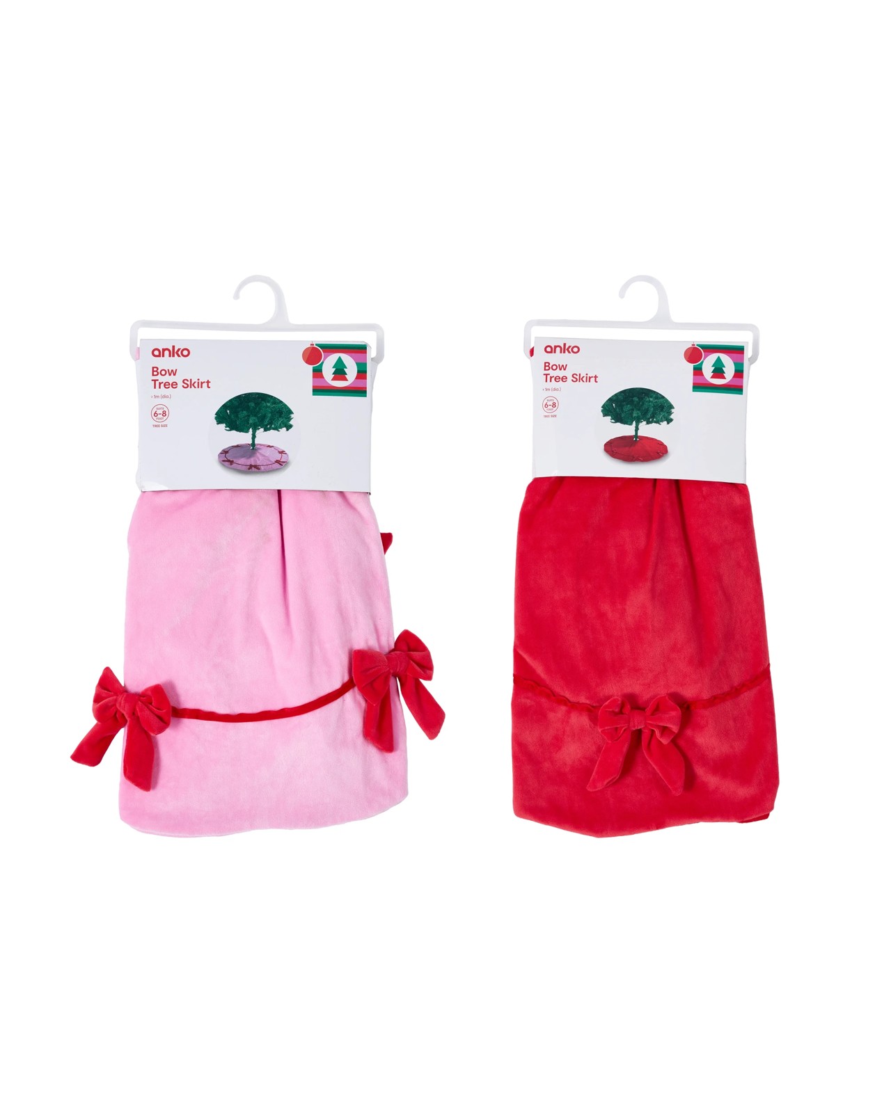 Anko Bow Tree Skirt - Assorted 5 of 5