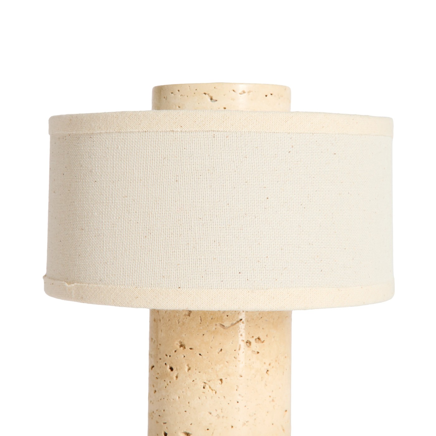 Anko Travertine Portable Rechargeable Lamp - Natural 4 of 5