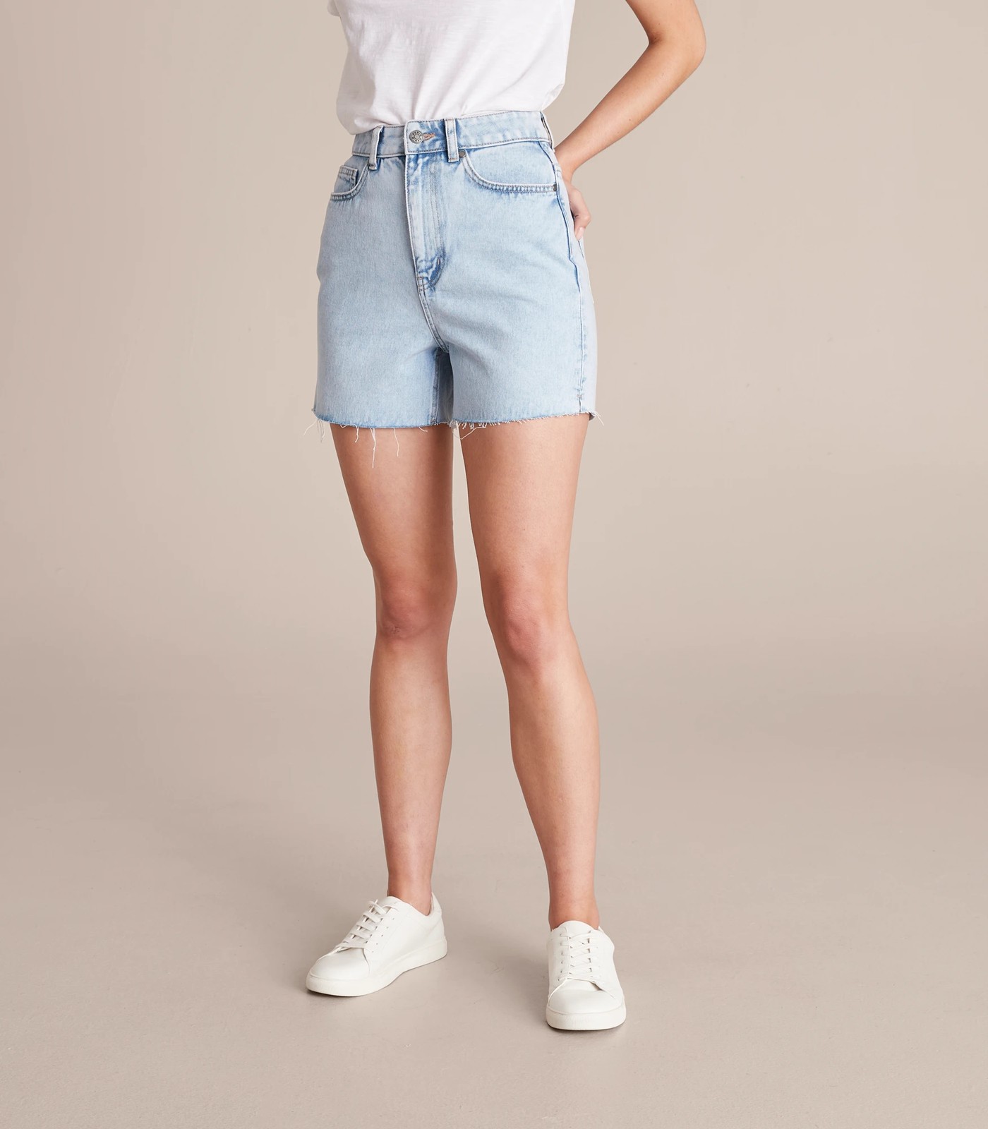 High waisted 2025 denim shorts target