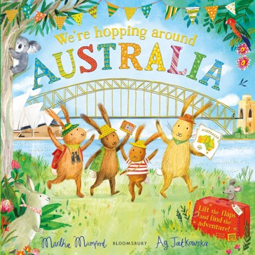 We're Hopping Around Australia by Martha Mumford - Book