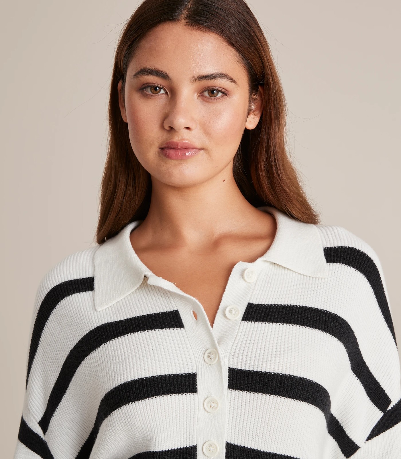 Lily Loves Knitted Polo Jumper 2 of 6