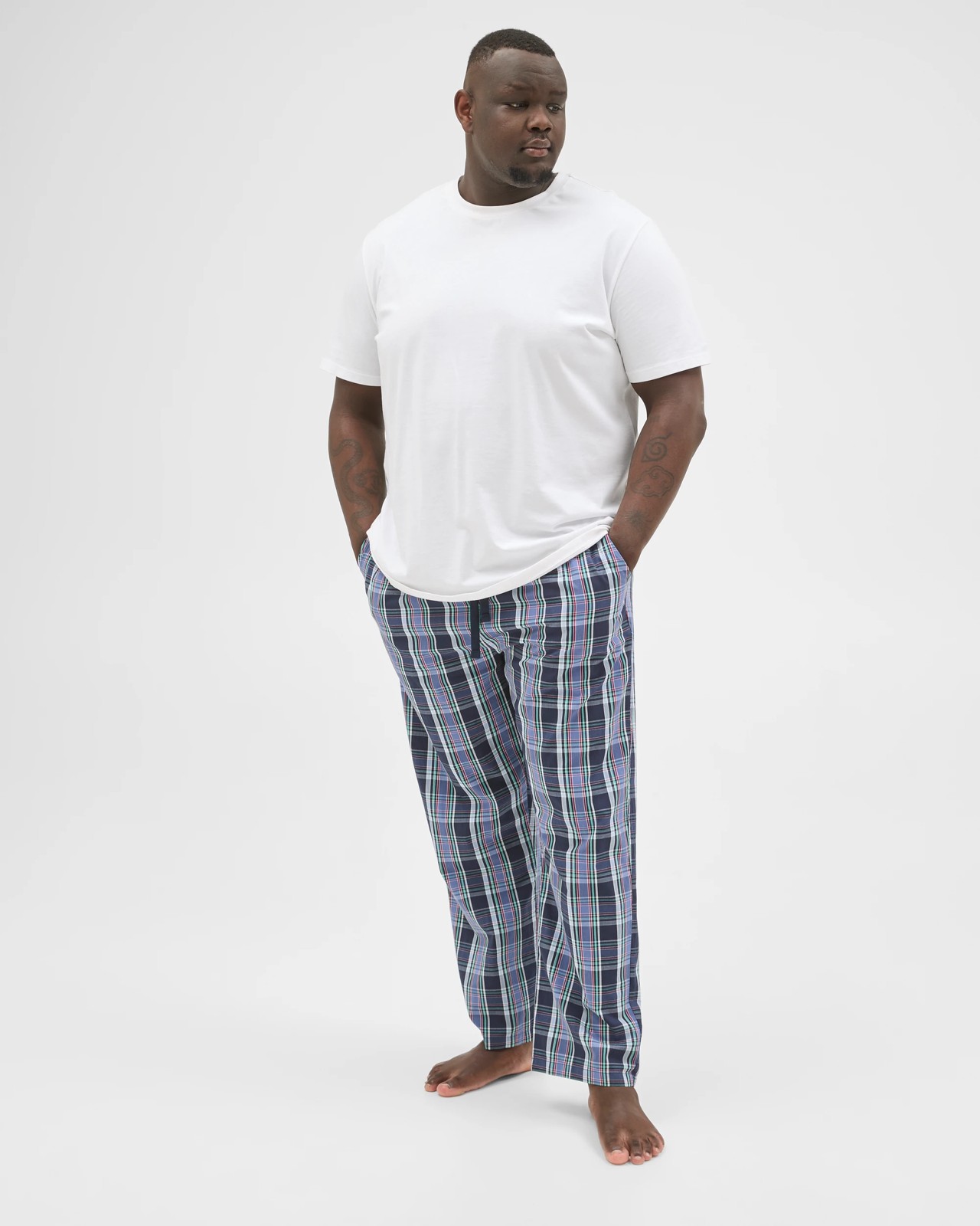 Plus Size Poplin Sleep Pants 2 of 6