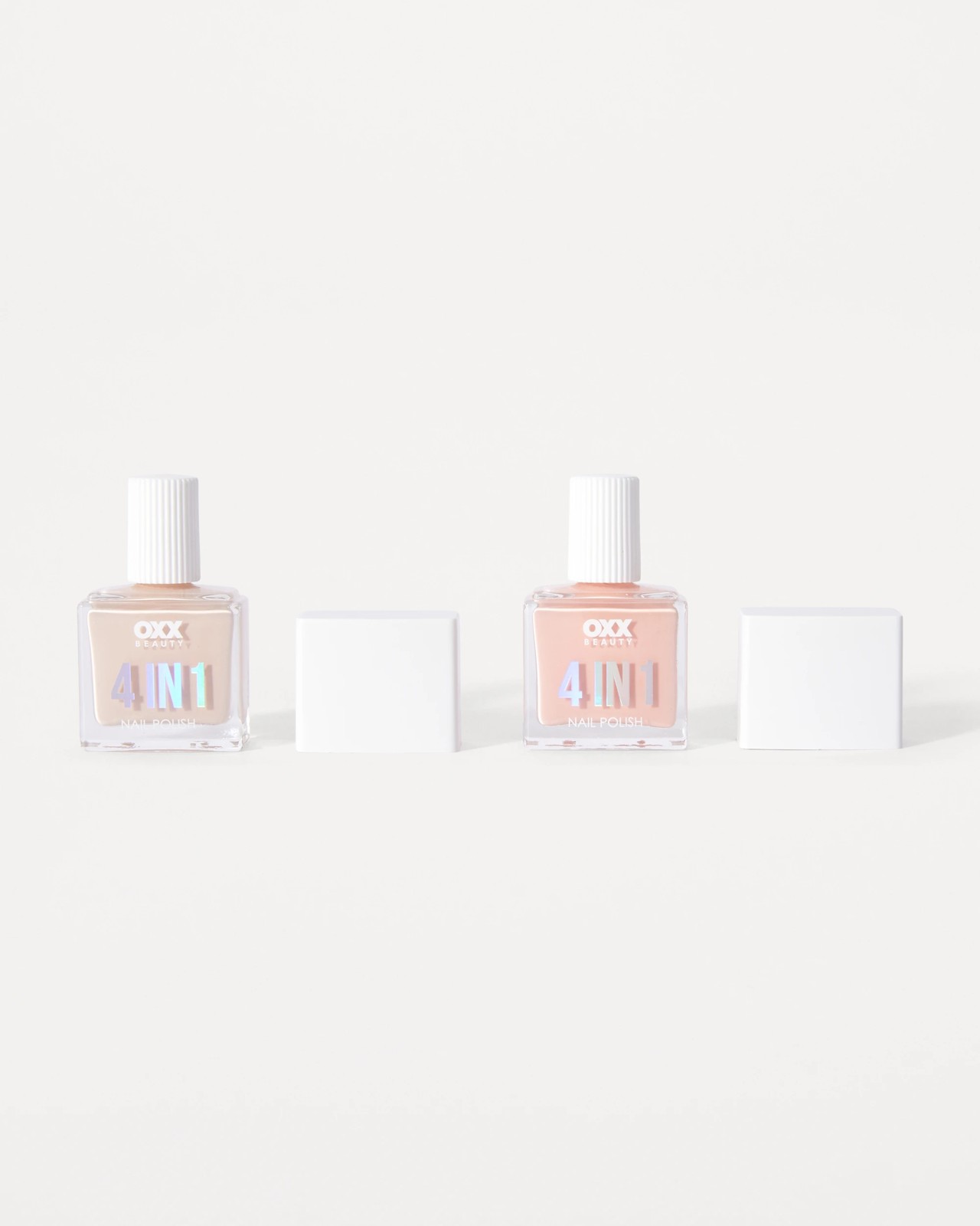 OXX Beauty 4-in-1 Nail Polish Duo - Basic Nudes 4 of 6