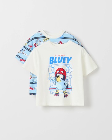 Bluey Australian Cotton 2 Pack T-Shirts