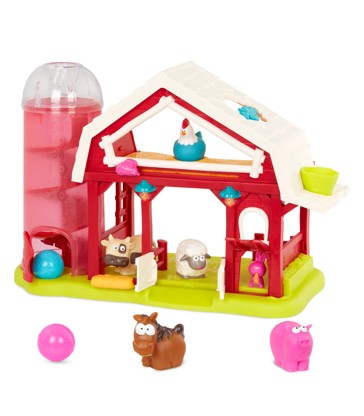 B. toys Musical Fun Farm Interactive Toy Barn