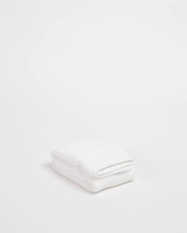 Eden Egyptian Cotton Pile Zero Twist Hand Towel 2 Pack
