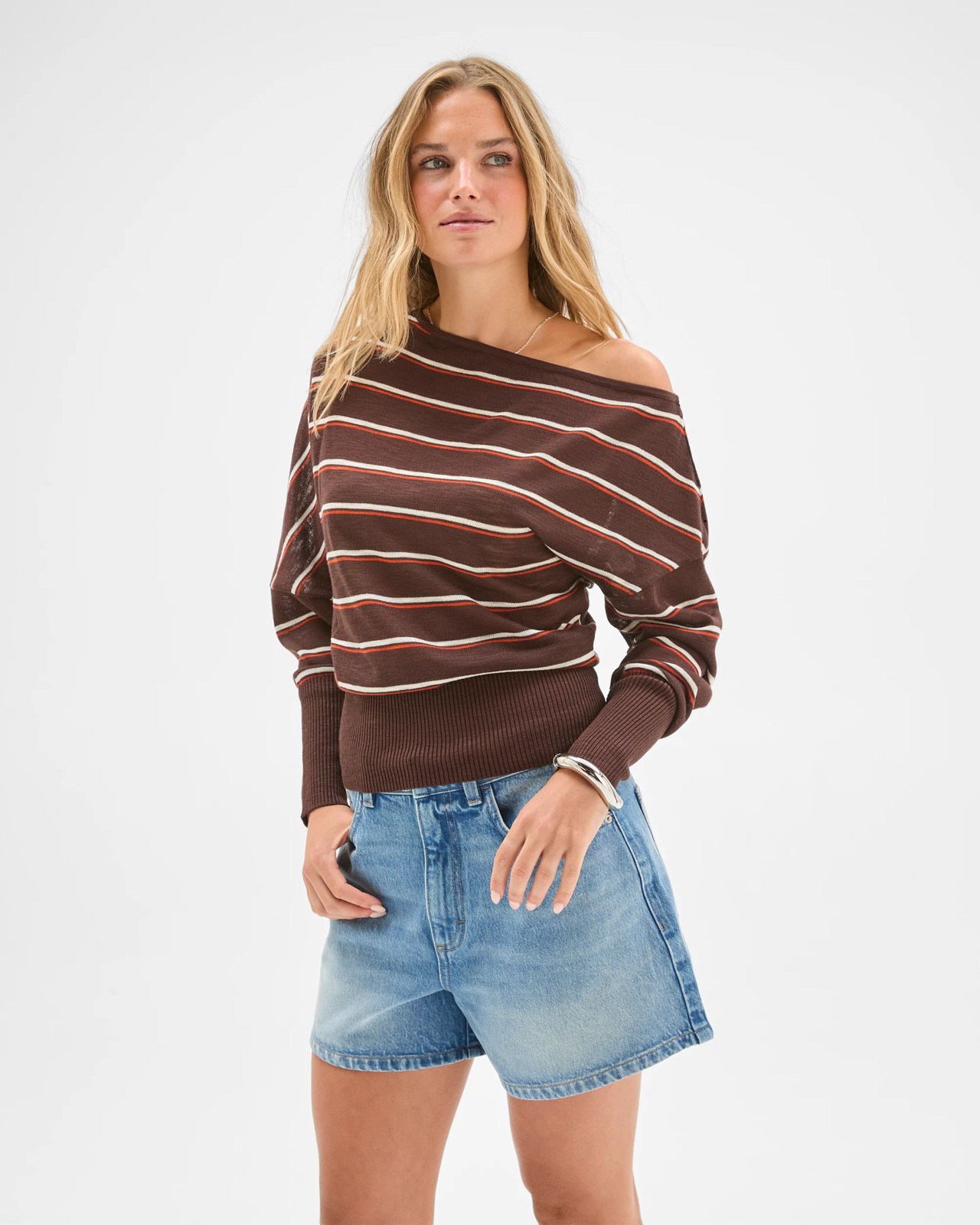 Lily Loves High Rise Denim Shorts 4 of 5