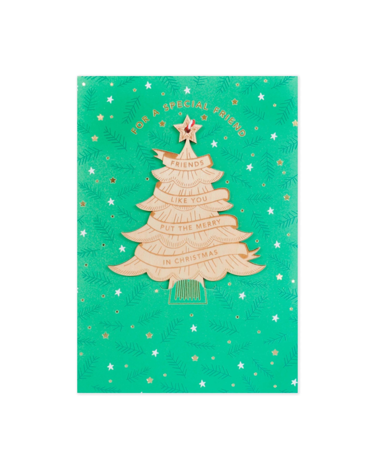 Hallmark Christmas Card for Friend - Elegant 4 of 4